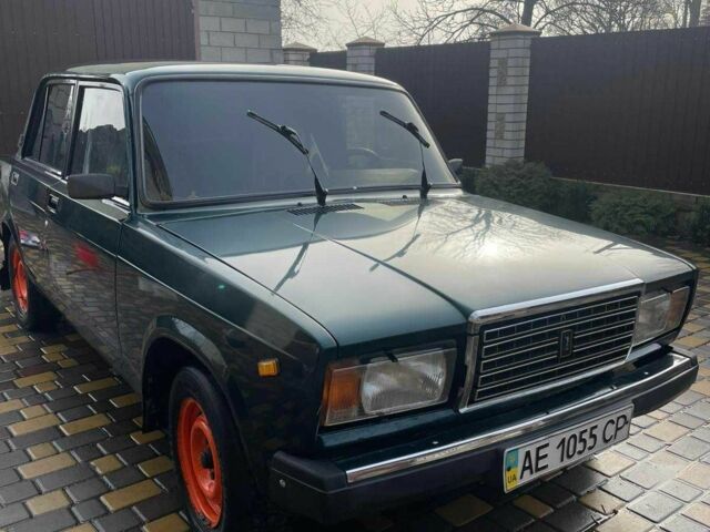 Зеленый ВАЗ 2107, объемом двигателя 1.6 л и пробегом 111 тыс. км за 949 $, фото 1 на Automoto.ua