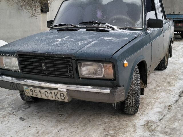 Зелений ВАЗ 2107, об'ємом двигуна 1.3 л та пробігом 2 тис. км за 650 $, фото 1 на Automoto.ua