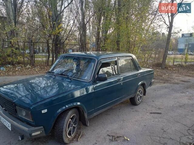 Зеленый ВАЗ 2107, объемом двигателя 1.45 л и пробегом 158 тыс. км за 1500 $, фото 1 на Automoto.ua