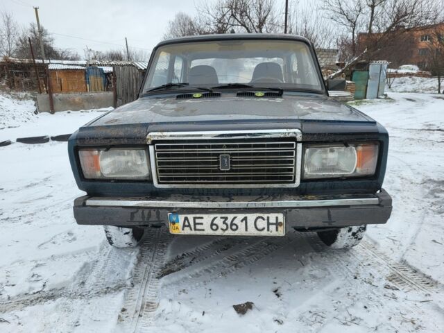 Зелений ВАЗ 2107, об'ємом двигуна 1 л та пробігом 743 тис. км за 596 $, фото 1 на Automoto.ua