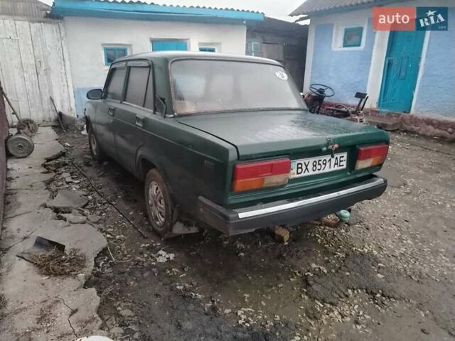 Зелений ВАЗ 2107, об'ємом двигуна 1.5 л та пробігом 100 тис. км за 500 $, фото 1 на Automoto.ua