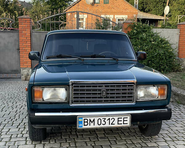 Зеленый ВАЗ 2107, объемом двигателя 1.5 л и пробегом 210 тыс. км за 1500 $, фото 1 на Automoto.ua