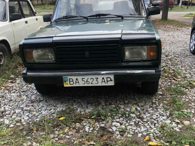 Зеленый ВАЗ 2107, объемом двигателя 1.5 л и пробегом 94 тыс. км за 800 $, фото 1 на Automoto.ua