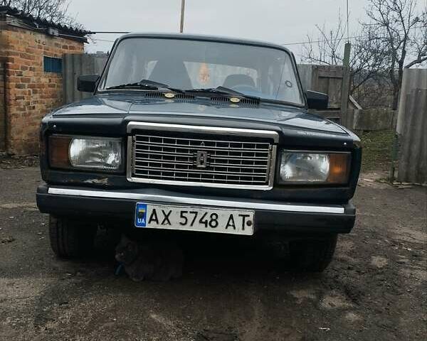 Зеленый ВАЗ 2107, объемом двигателя 1.45 л и пробегом 773 тыс. км за 590 $, фото 1 на Automoto.ua