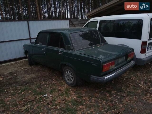 Зелений ВАЗ 2107, об'ємом двигуна 1.5 л та пробігом 141 тис. км за 800 $, фото 1 на Automoto.ua