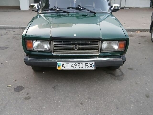 Зеленый ВАЗ 2107, объемом двигателя 1.5 л и пробегом 100 тыс. км за 28000 $, фото 1 на Automoto.ua