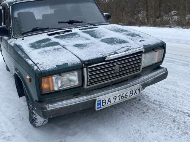 Зеленый ВАЗ 2107, объемом двигателя 1.5 л и пробегом 136 тыс. км за 580 $, фото 1 на Automoto.ua