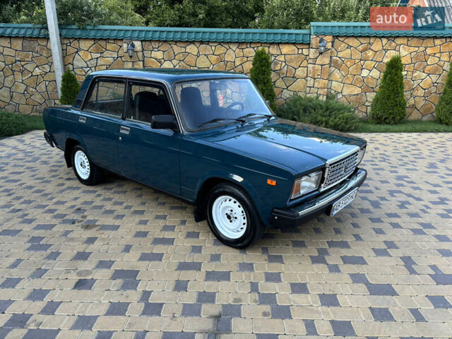Зеленый ВАЗ 2107, объемом двигателя 1.5 л и пробегом 136 тыс. км за 1350 $, фото 1 на Automoto.ua