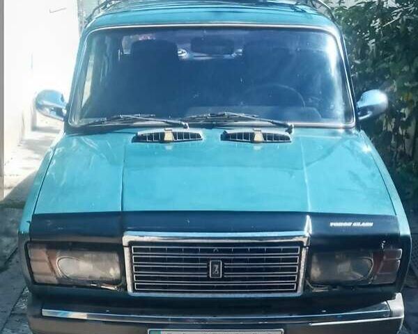 Зеленый ВАЗ 2107, объемом двигателя 1.5 л и пробегом 123 тыс. км за 700 $, фото 1 на Automoto.ua