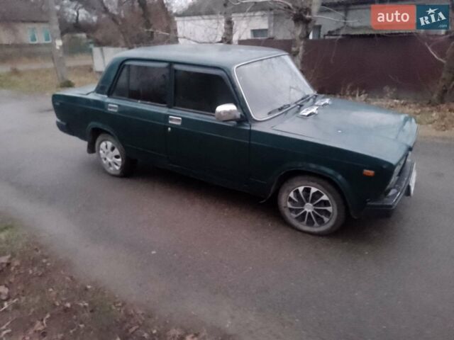 Зелений ВАЗ 2107, об'ємом двигуна 1.5 л та пробігом 80 тис. км за 900 $, фото 1 на Automoto.ua