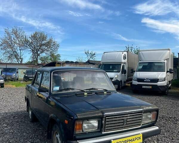 Зеленый ВАЗ 2107, объемом двигателя 0 л и пробегом 75 тыс. км за 650 $, фото 1 на Automoto.ua