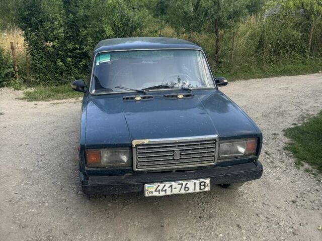 Зелений ВАЗ 2107, об'ємом двигуна 1.5 л та пробігом 119 тис. км за 450 $, фото 1 на Automoto.ua