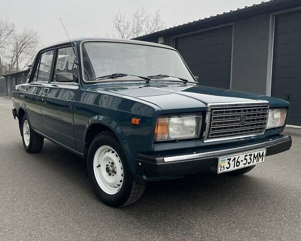 Зеленый ВАЗ 2107, объемом двигателя 1.5 л и пробегом 57 тыс. км за 2200 $, фото 1 на Automoto.ua