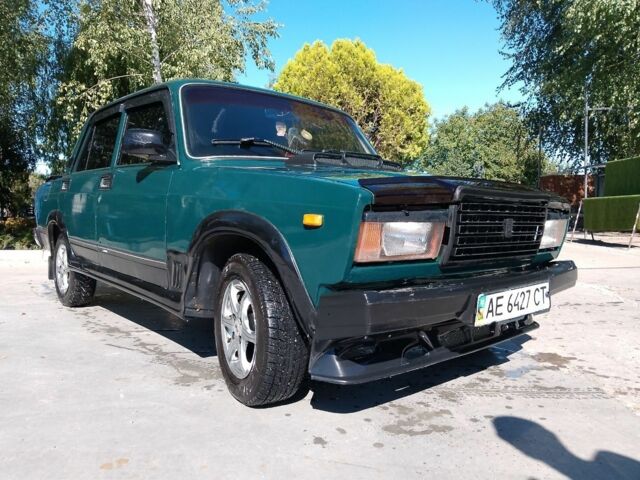 Зеленый ВАЗ 2107, объемом двигателя 1.5 л и пробегом 87 тыс. км за 846 $, фото 1 на Automoto.ua
