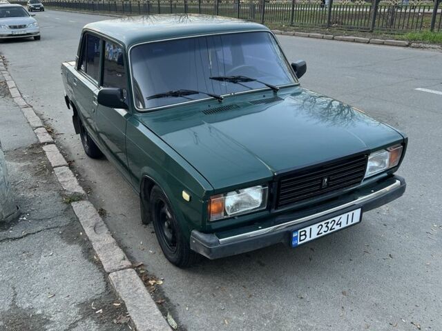 Зелений ВАЗ 2107, об'ємом двигуна 1.5 л та пробігом 520 тис. км за 832 $, фото 1 на Automoto.ua
