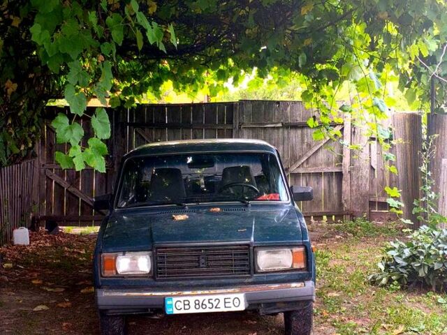 Зеленый ВАЗ 2107, объемом двигателя 1.5 л и пробегом 0 тыс. км за 550 $, фото 1 на Automoto.ua