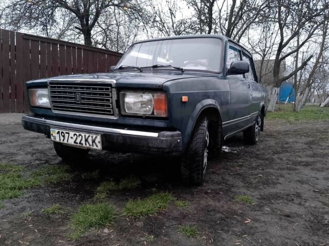 Зелений ВАЗ 2107, об'ємом двигуна 1.5 л та пробігом 551 тис. км за 750 $, фото 1 на Automoto.ua