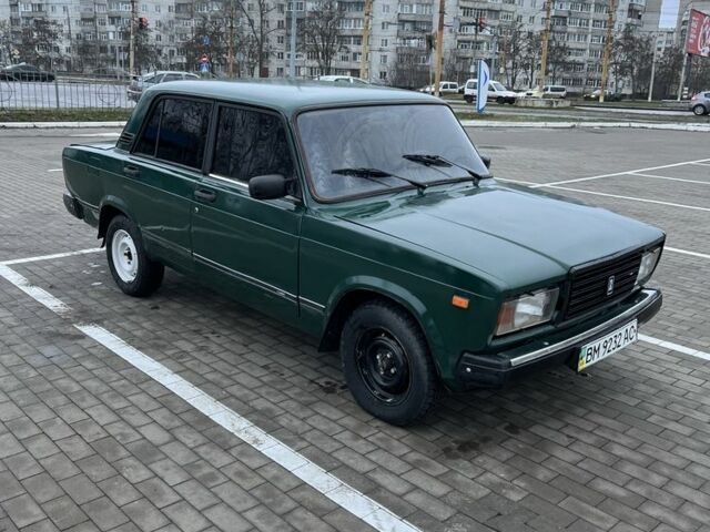 Зеленый ВАЗ 2107, объемом двигателя 1.5 л и пробегом 82 тыс. км за 900 $, фото 1 на Automoto.ua