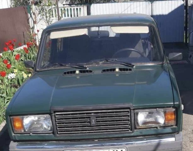Зеленый ВАЗ 2107, объемом двигателя 0 л и пробегом 61 тыс. км за 1000 $, фото 1 на Automoto.ua