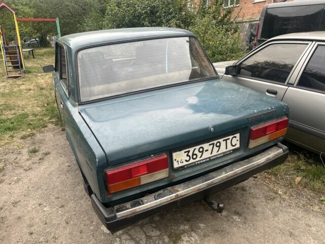 Зеленый ВАЗ 2107, объемом двигателя 1.5 л и пробегом 50 тыс. км за 270 $, фото 1 на Automoto.ua