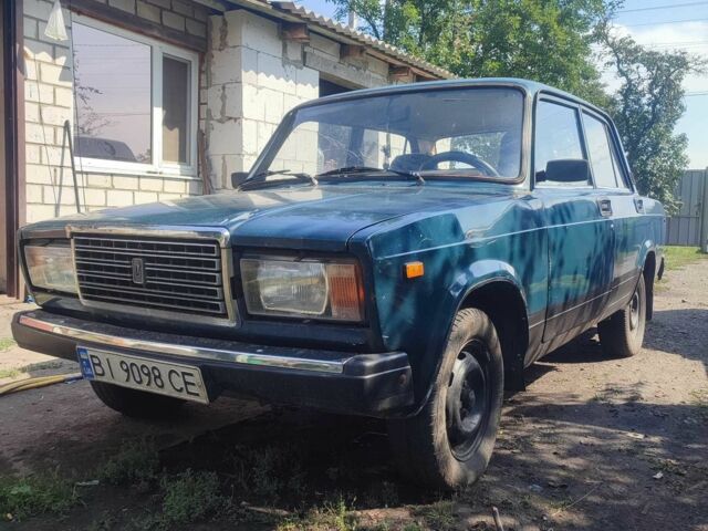 Зелений ВАЗ 2107, об'ємом двигуна 1.6 л та пробігом 3 тис. км за 850 $, фото 1 на Automoto.ua