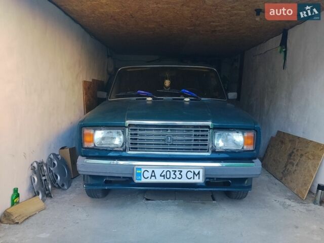 Зеленый ВАЗ 2107, объемом двигателя 1.6 л и пробегом 111 тыс. км за 1200 $, фото 1 на Automoto.ua
