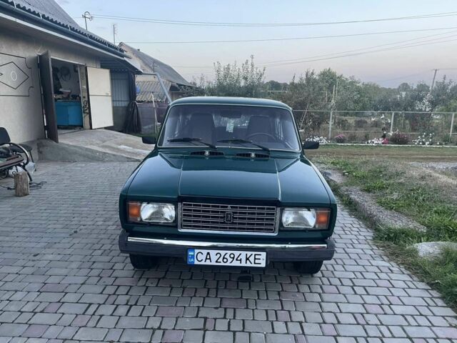 Зелений ВАЗ 2107, об'ємом двигуна 1.6 л та пробігом 142 тис. км за 1151 $, фото 1 на Automoto.ua