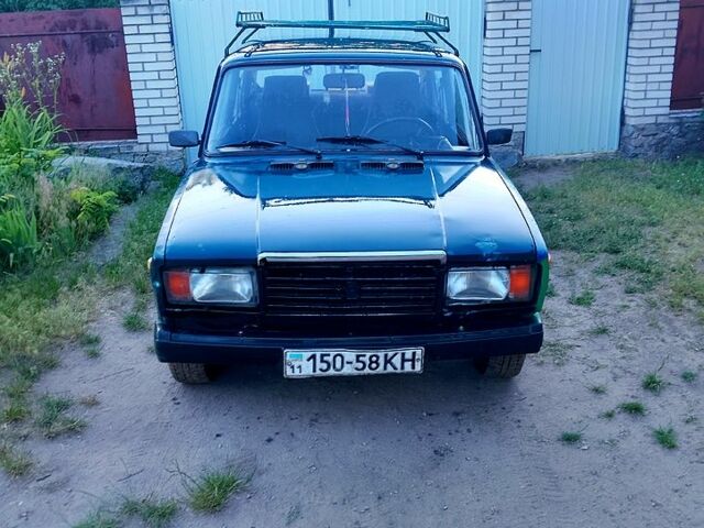 Зелений ВАЗ 2107, об'ємом двигуна 1.5 л та пробігом 85 тис. км за 750 $, фото 1 на Automoto.ua
