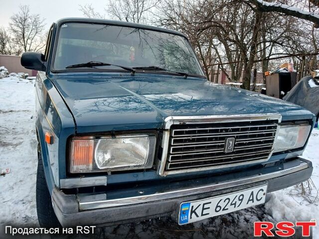 Зелений ВАЗ 2107, об'ємом двигуна 1.5 л та пробігом 100 тис. км за 650 $, фото 1 на Automoto.ua