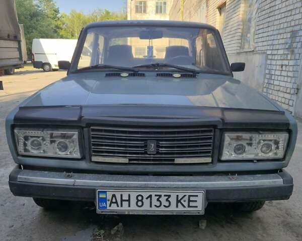 Зеленый ВАЗ 2107, объемом двигателя 1.5 л и пробегом 80 тыс. км за 1087 $, фото 1 на Automoto.ua