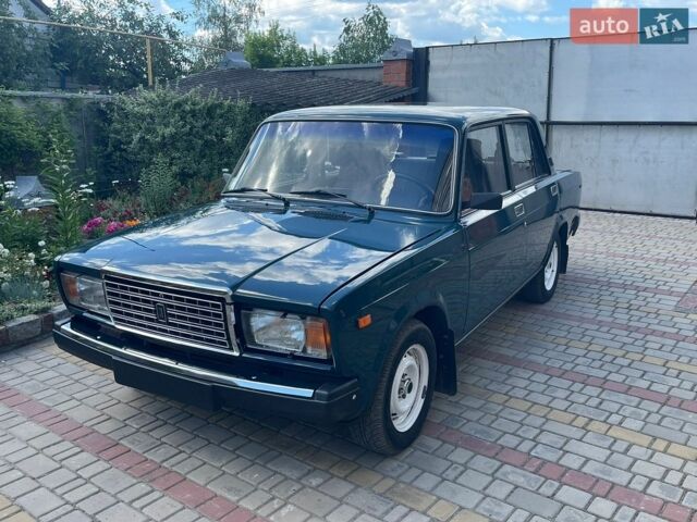 Зеленый ВАЗ 2107, объемом двигателя 1.57 л и пробегом 43 тыс. км за 1990 $, фото 1 на Automoto.ua