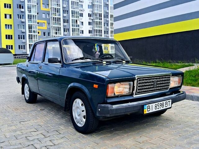 Зеленый ВАЗ 2107, объемом двигателя 1.6 л и пробегом 85 тыс. км за 1350 $, фото 1 на Automoto.ua