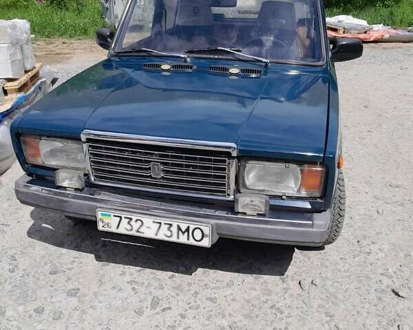 Зелений ВАЗ 2107, об'ємом двигуна 1.5 л та пробігом 270 тис. км за 779 $, фото 1 на Automoto.ua