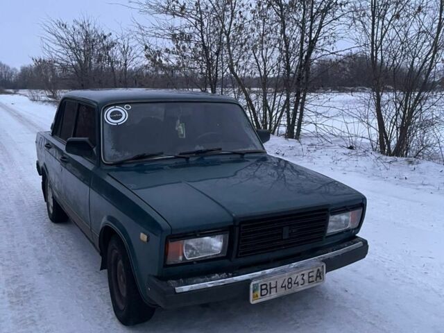 Зеленый ВАЗ 2107, объемом двигателя 0 л и пробегом 710 тыс. км за 850 $, фото 1 на Automoto.ua