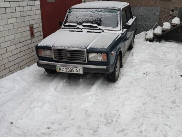 Зелений ВАЗ 2107, об'ємом двигуна 1.6 л та пробігом 3 тис. км за 739 $, фото 1 на Automoto.ua