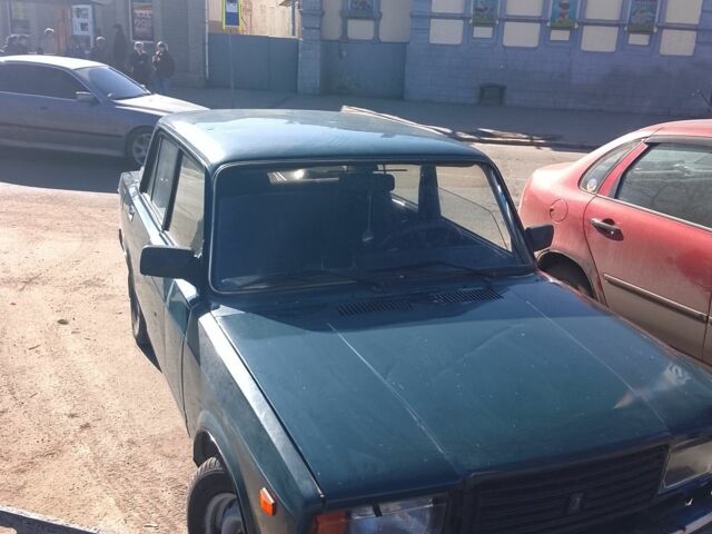 Зелений ВАЗ 2107, об'ємом двигуна 1 л та пробігом 15 тис. км за 800 $, фото 1 на Automoto.ua