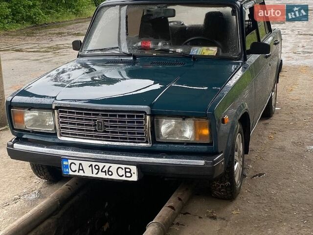 Зелений ВАЗ 2107, об'ємом двигуна 1.5 л та пробігом 300 тис. км за 700 $, фото 1 на Automoto.ua