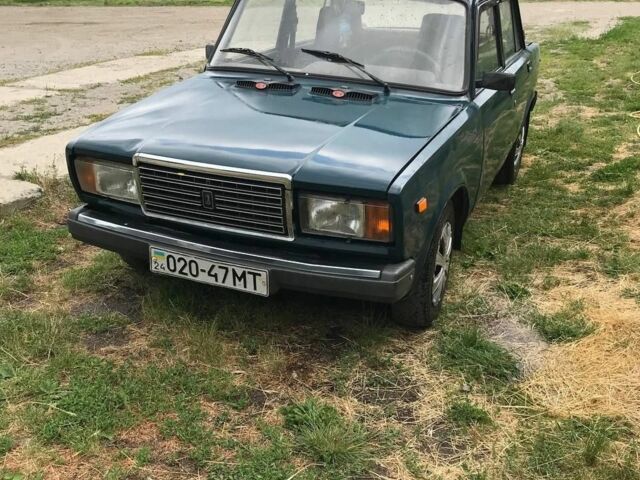 Зелений ВАЗ 2107, об'ємом двигуна 1.5 л та пробігом 110 тис. км за 500 $, фото 1 на Automoto.ua