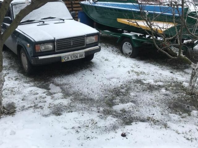 Зелений ВАЗ 2107, об'ємом двигуна 1.5 л та пробігом 36 тис. км за 1620 $, фото 1 на Automoto.ua