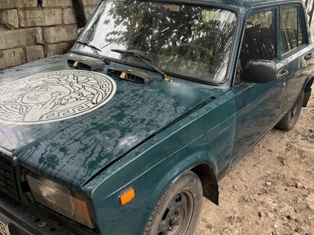 Зеленый ВАЗ 2107, объемом двигателя 1.5 л и пробегом 41 тыс. км за 798 $, фото 1 на Automoto.ua