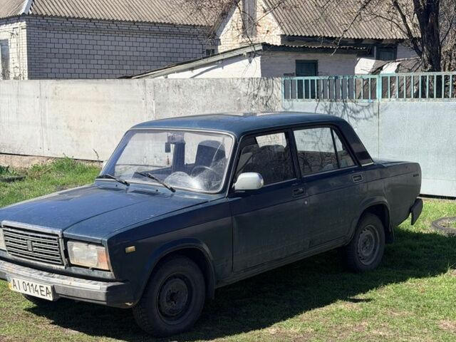 Зеленый ВАЗ 2107, объемом двигателя 1.6 л и пробегом 200 тыс. км за 575 $, фото 1 на Automoto.ua