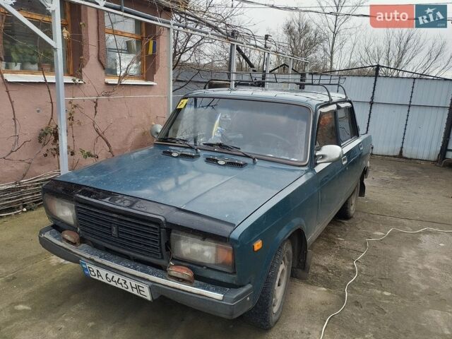 Зеленый ВАЗ 2107, объемом двигателя 1.57 л и пробегом 50 тыс. км за 784 $, фото 1 на Automoto.ua