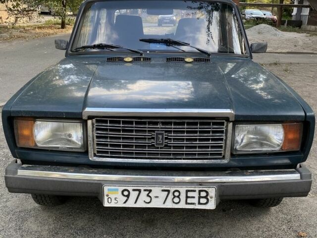 Зеленый ВАЗ 2107, объемом двигателя 1.6 л и пробегом 90 тыс. км за 716 $, фото 1 на Automoto.ua