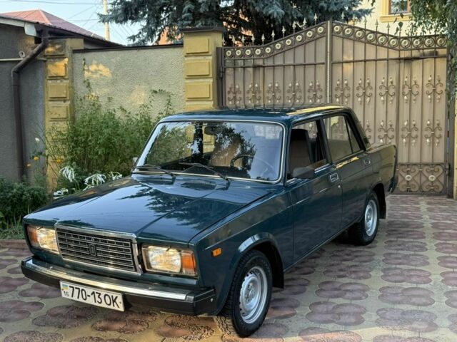 Зеленый ВАЗ 2107, объемом двигателя 1.5 л и пробегом 65 тыс. км за 1900 $, фото 1 на Automoto.ua