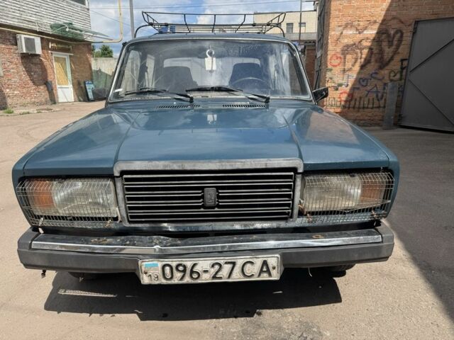 Зелений ВАЗ 2107, об'ємом двигуна 1.5 л та пробігом 200 тис. км за 437 $, фото 1 на Automoto.ua