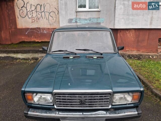 Зелений ВАЗ 2107, об'ємом двигуна 1.5 л та пробігом 112 тис. км за 1100 $, фото 1 на Automoto.ua