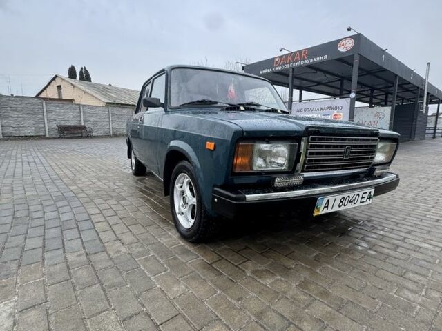 Зеленый ВАЗ 2107, объемом двигателя 1.5 л и пробегом 3 тыс. км за 900 $, фото 1 на Automoto.ua