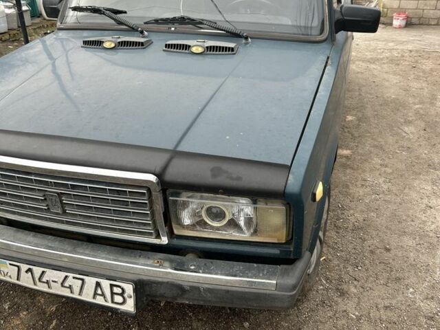 Зеленый ВАЗ 2107, объемом двигателя 1.5 л и пробегом 999 тыс. км за 800 $, фото 1 на Automoto.ua