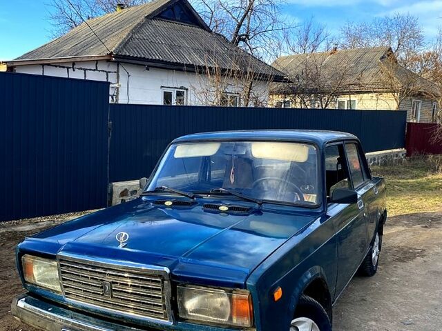 Зеленый ВАЗ 2107, объемом двигателя 1.6 л и пробегом 50 тыс. км за 850 $, фото 1 на Automoto.ua