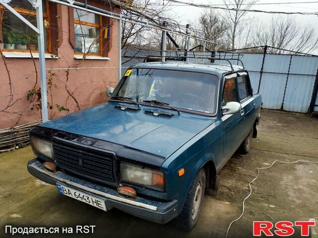 Зеленый ВАЗ 2107, объемом двигателя 1.6 л и пробегом 45 тыс. км за 680 $, фото 1 на Automoto.ua